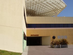 Entrance to State Office Bldg. and Entertainment Work Permit Office